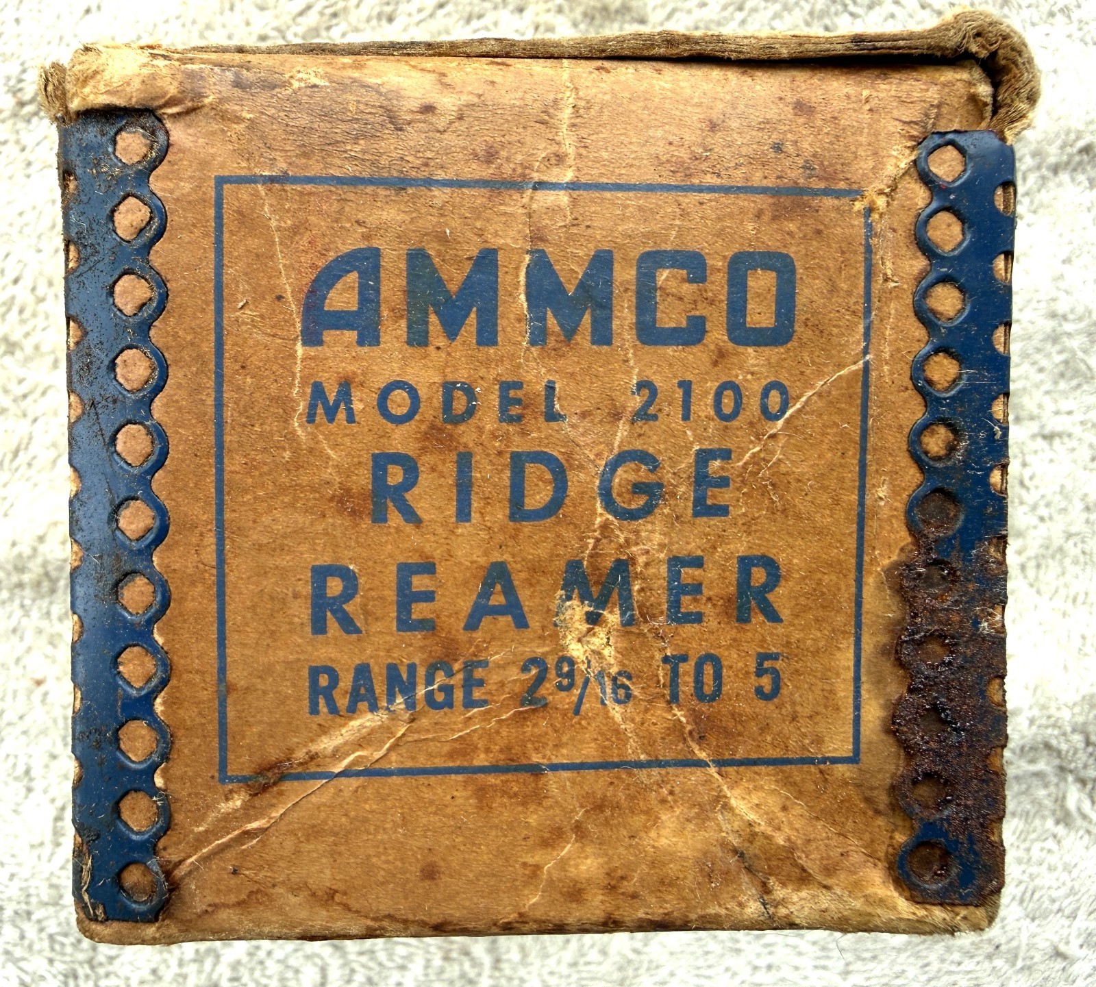 AMMCO MODEL 2100 RIDGE REAMER – RANGE 2-9/16 TO 5 – AS PICTURED