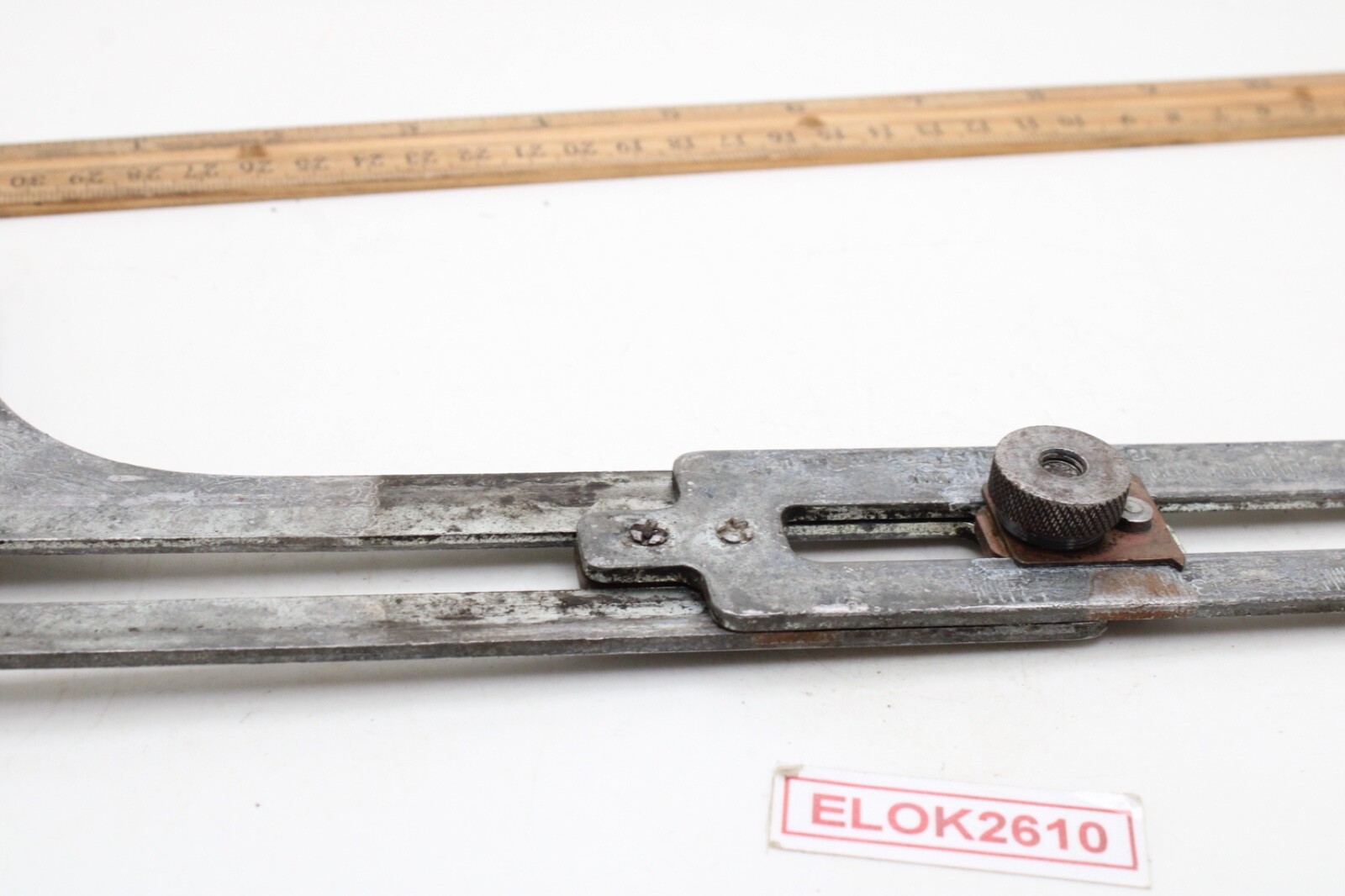 K-D Tools 278 Brake Drum Adjustable Gauge Caliper Locking Ruler ID OD Lathe USA
