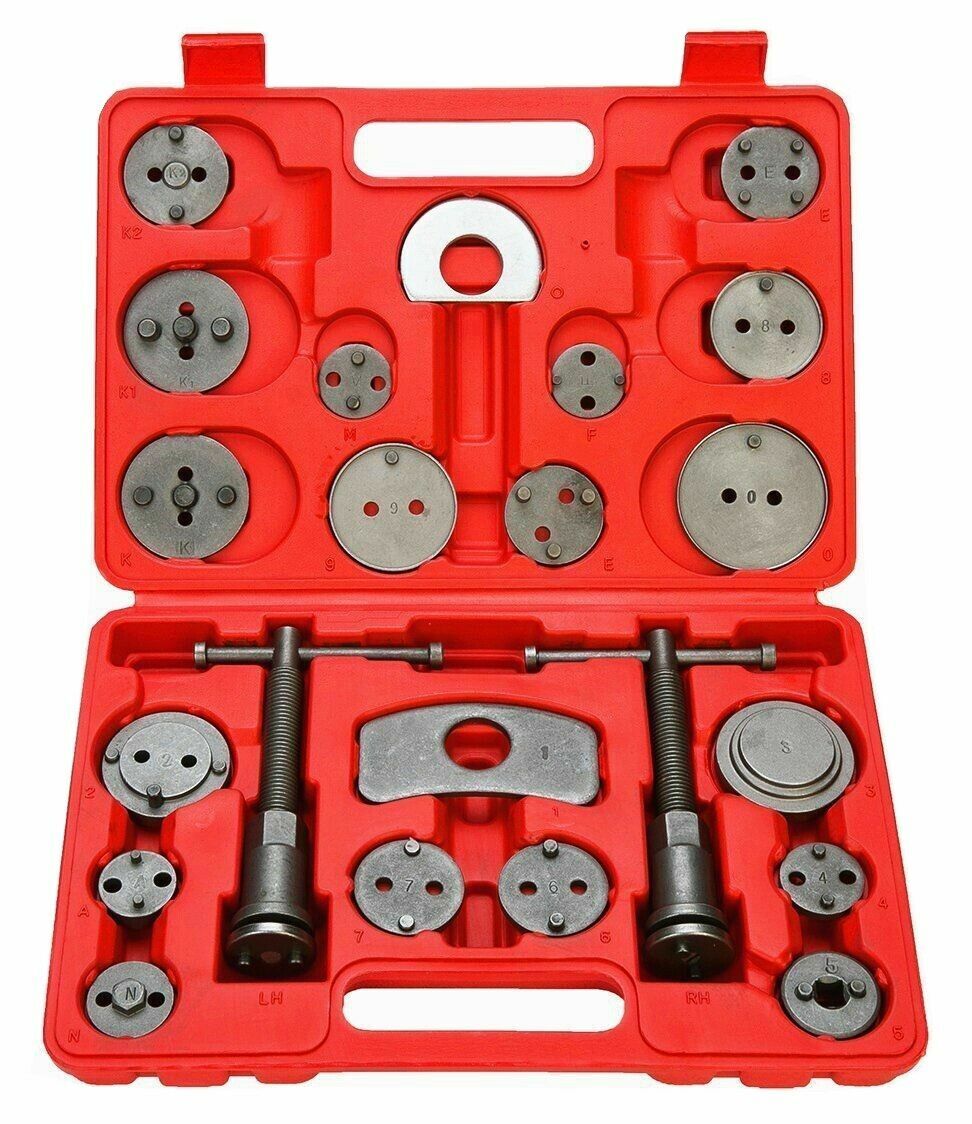 US Stock Disc Brake Caliper Piston Pad Auto Wind Back Hand Tool Set Kit