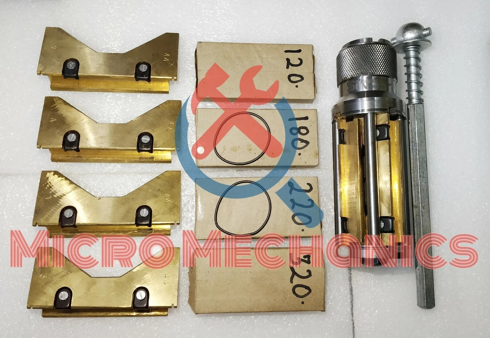New Cylinder Engine Hone Kit 2-1/2″ To 5-1/2″ Honing Machine + 4 Grit Stones