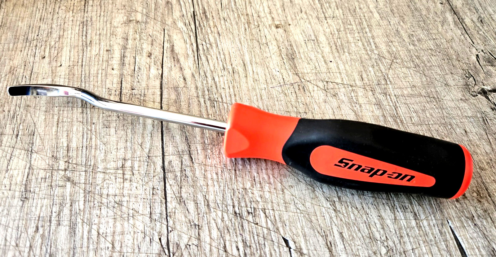 Snap-on Tools NEW Orange Soft Grip Short Blade Flat Radiator Hose Pick SGA1714BO