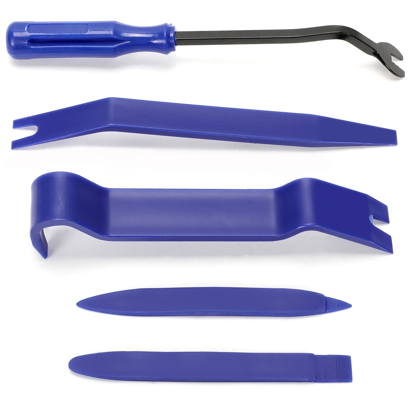 Plastic Trim Removal Pry Tool Set for Car Radio Panel Door Dash Clip Fasteners