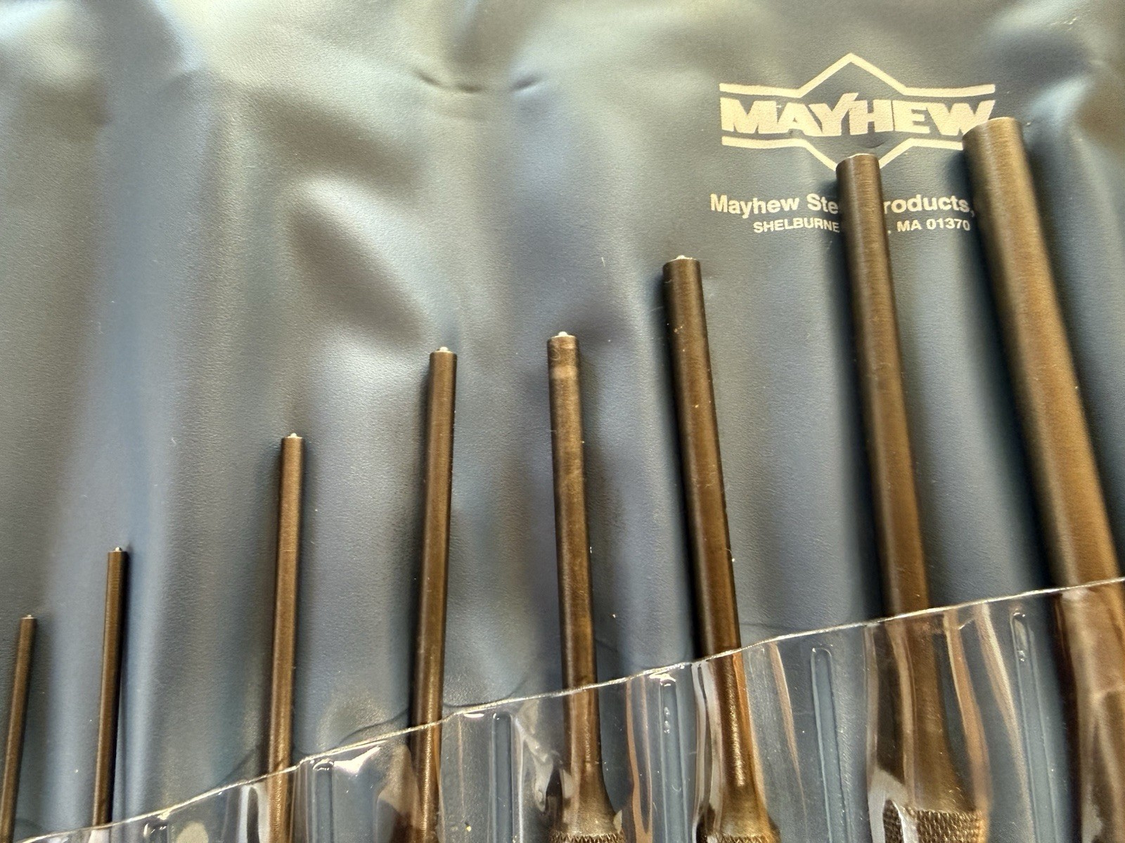 Mayhew 62254 12 Piece Pilot Punch Set