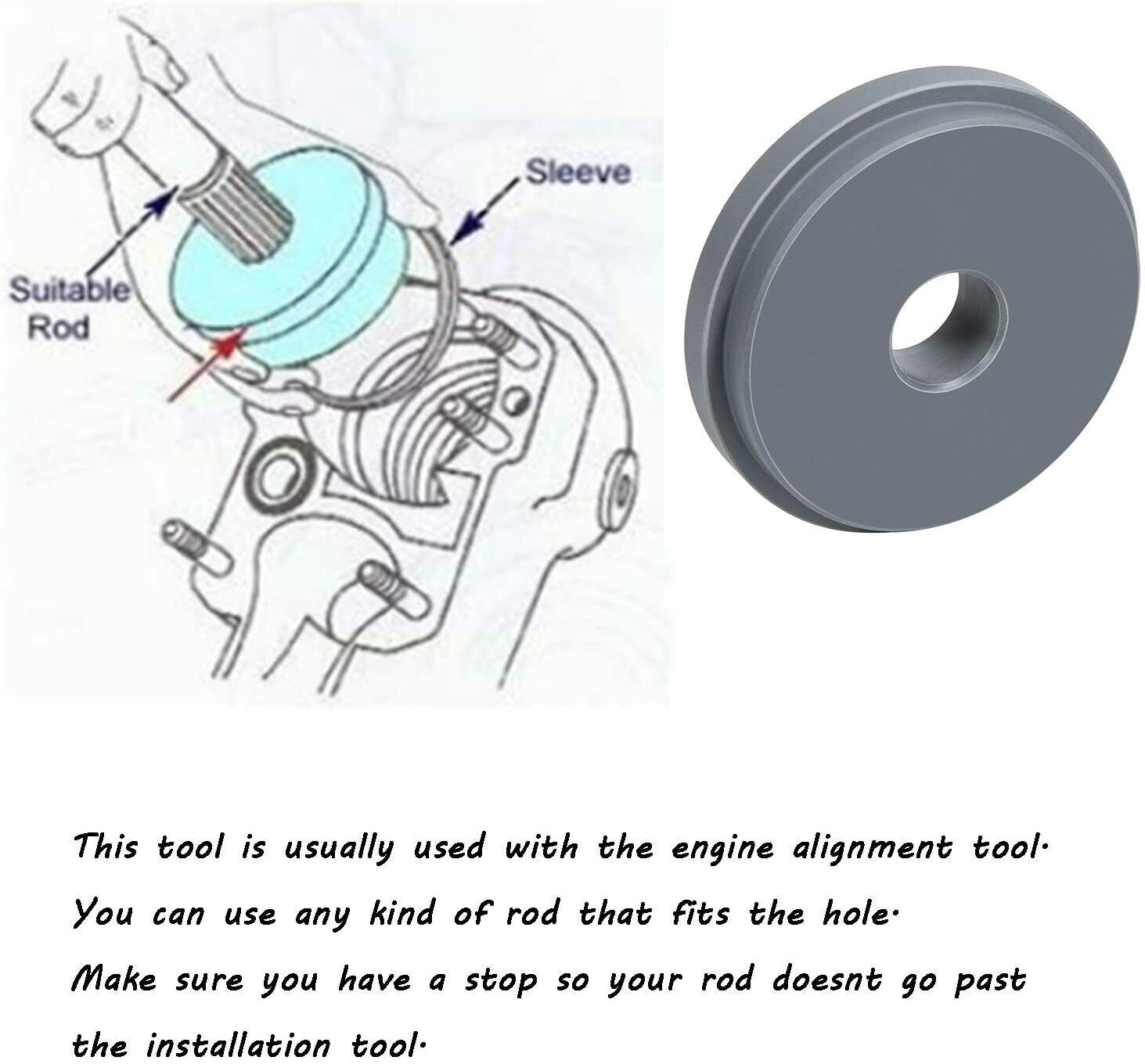 Exhaust Bellows Expander Tool Shift Cable Tool for Mercruiser Alpha Gen I II