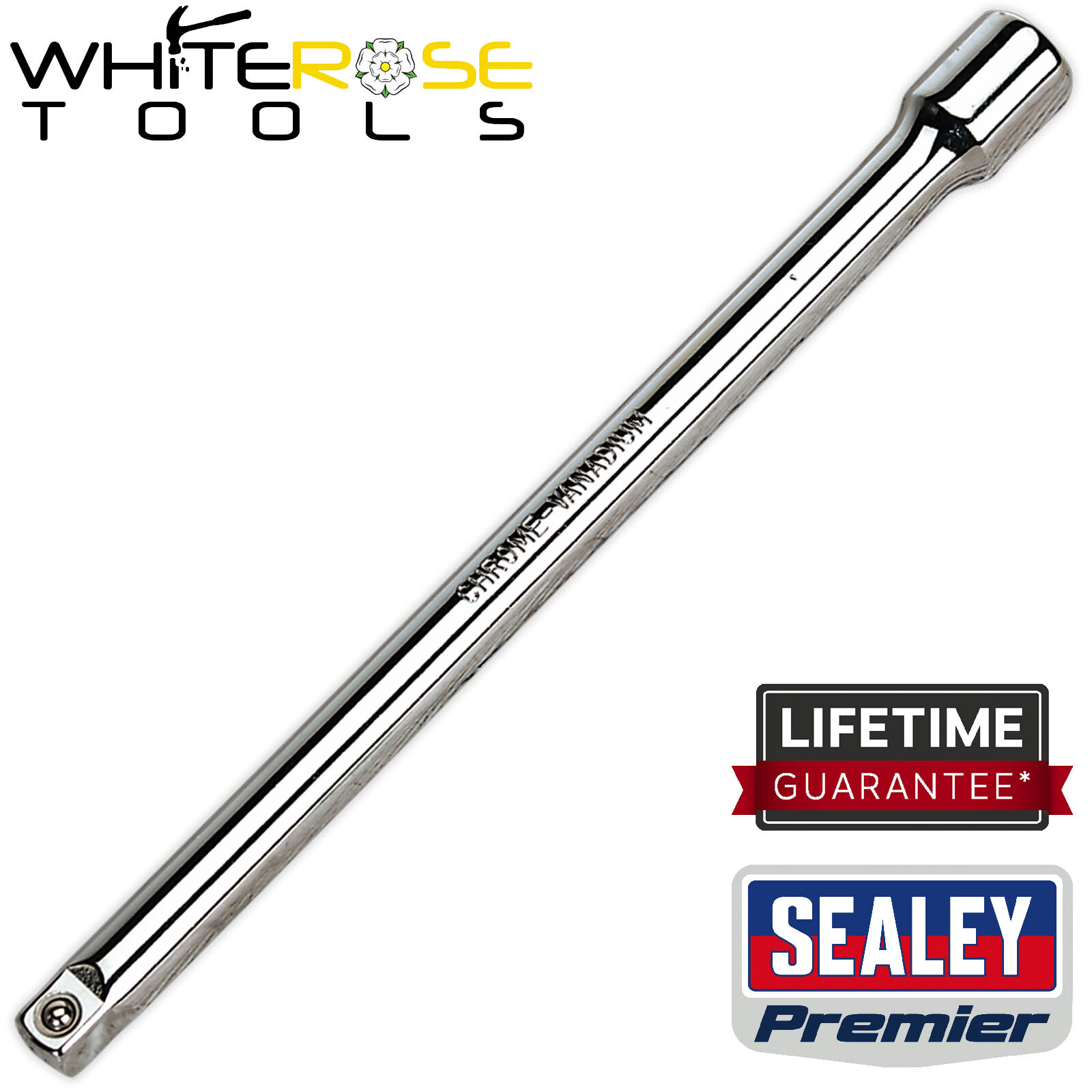 Sealey Extension Bar 200mm 3/8″Sq Drive Premier Socket Garage Automotive
