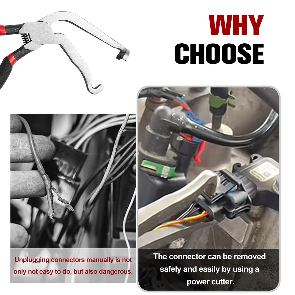 Electrical Disconnect Pliers Connector Separator Tool Set 1/2/3pc for Automotive