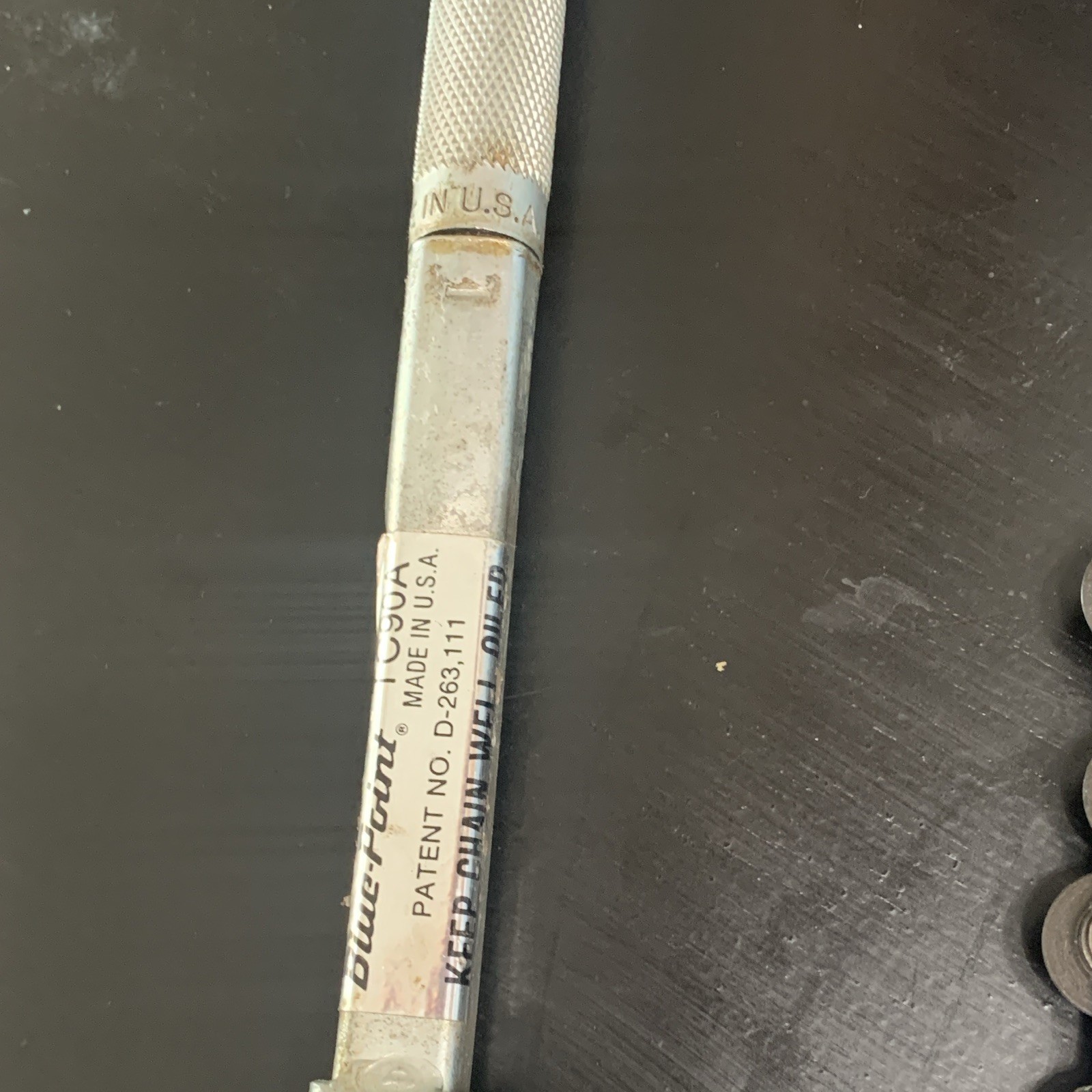 Bluepoint Exhaust Cutting Tool TC90A Patent No. D-263,111 Made In USA