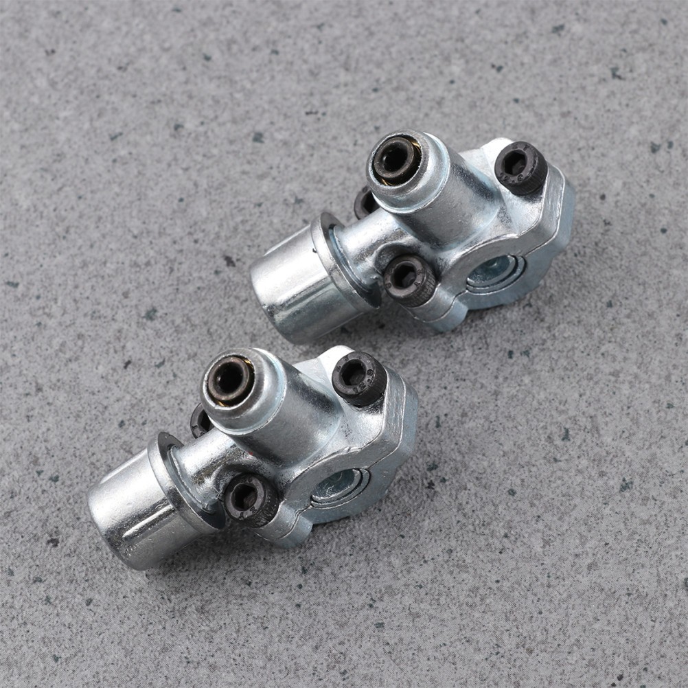 2Pcs Air Conditioning Acupuncture Valve Refrigeration Tube Check Durable Silver