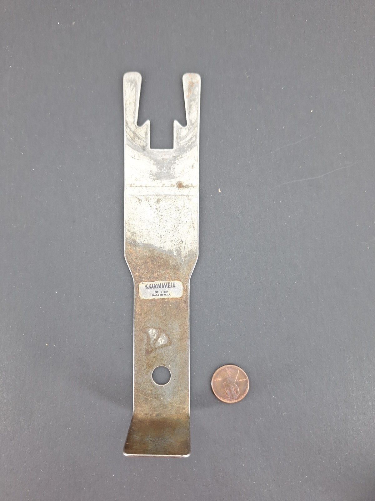 Vintage Cornwell DT-116A Window Crank Door Handle Clip Removal Tool USA Made