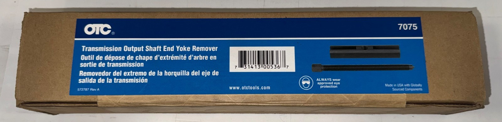OTC Tools 7075 Transmission Output Shaft End Yoke Remover