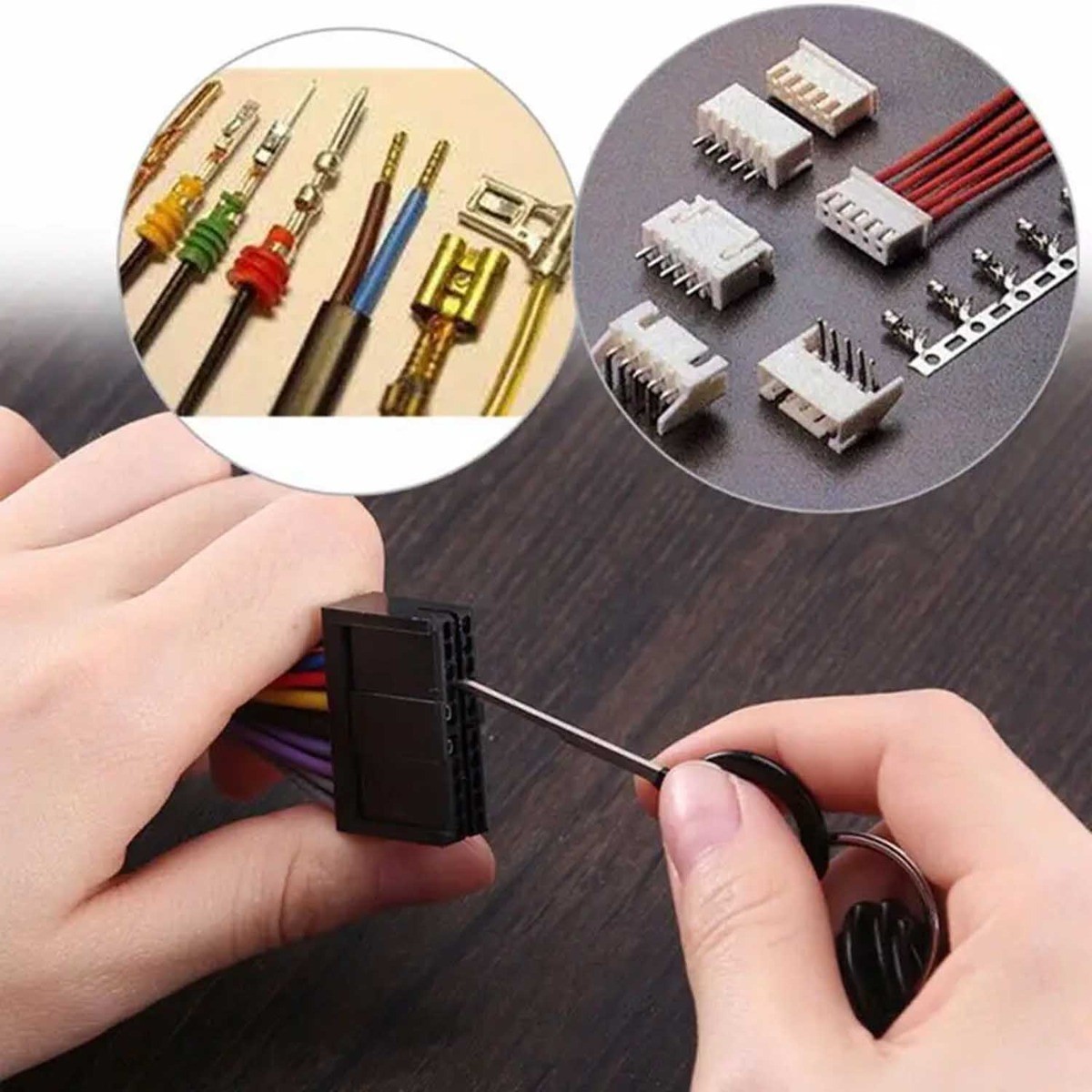 Car Terminal Removal Tool, Stainless Steel 18PCS for Car Truck
