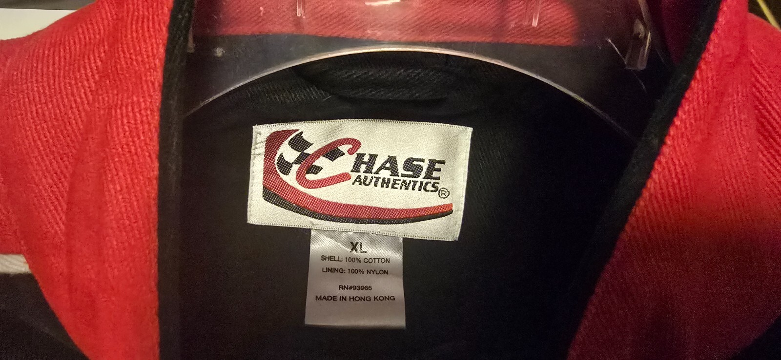SNAP ON KEVIN HARVICK CHASE AUTHENTIC RACING JACKET SIZE XL