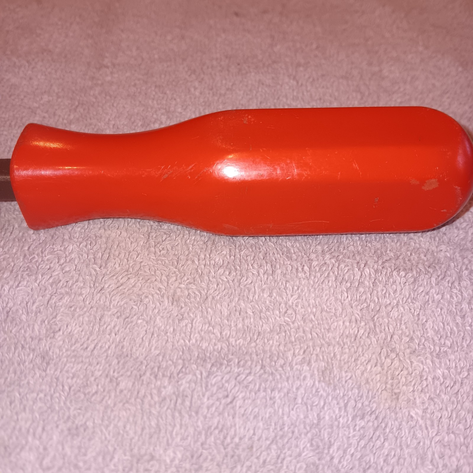 Vintage MAC Tools Carbon Gasket Scraper SP16A Red Hard Handle USA