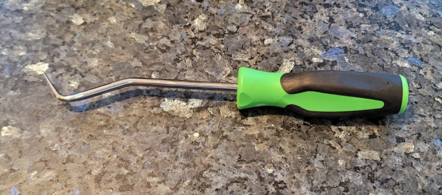 Snap-on Tools USA NEW Electric Green Soft Grip Radiator Hose Pick SGA173B