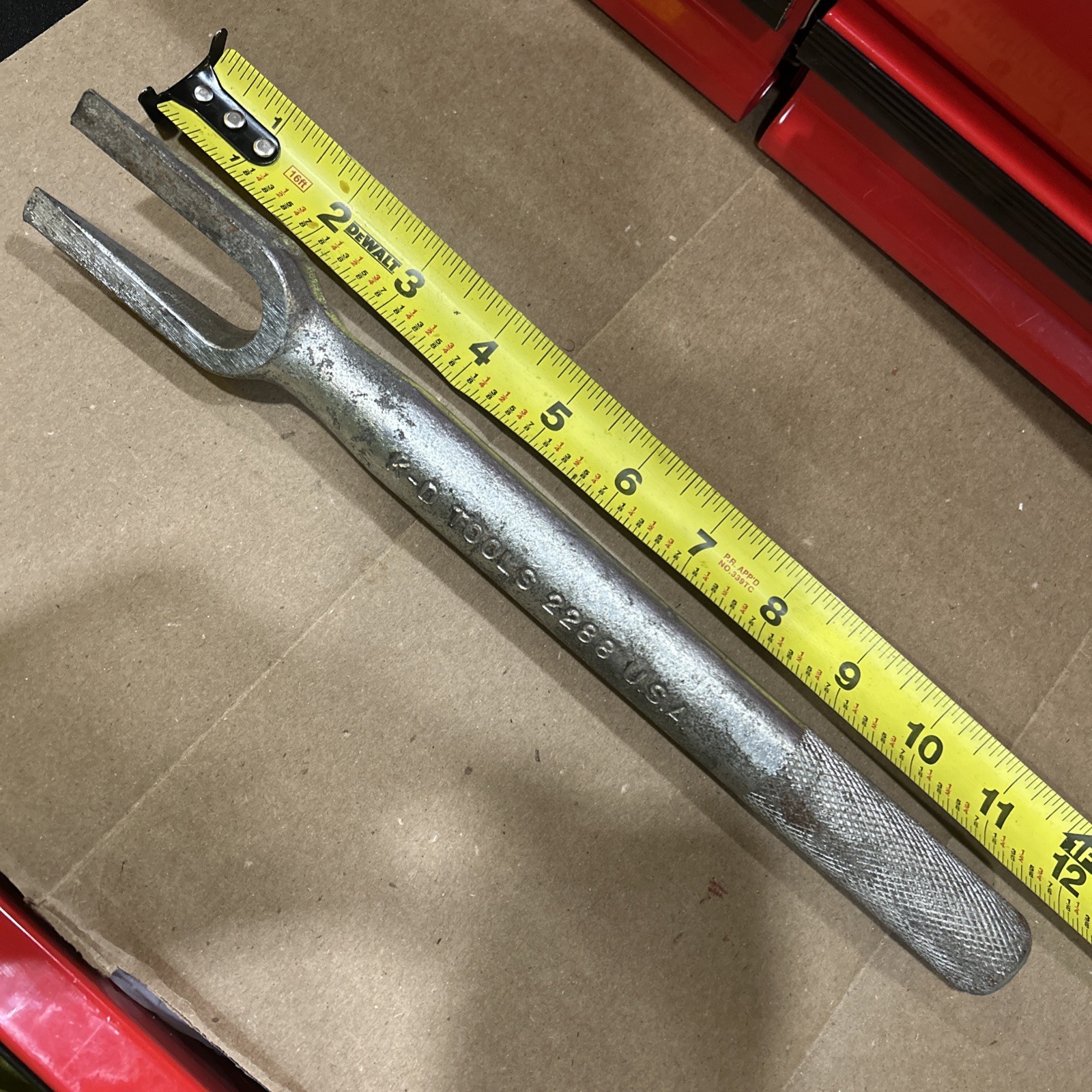 K-D Tools 2288 11-1/2″ Pickle Fork Tie Rod or Ball Joint Separator Tool