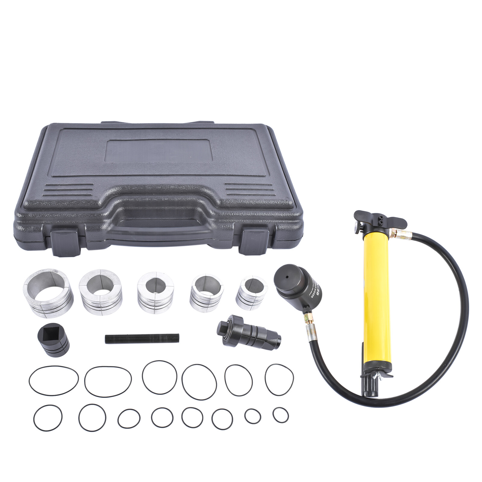 New Hydraulic Exhaust Pipe Stretcher Expander Kit with Collets 1 5/8″ to 4 1/4″