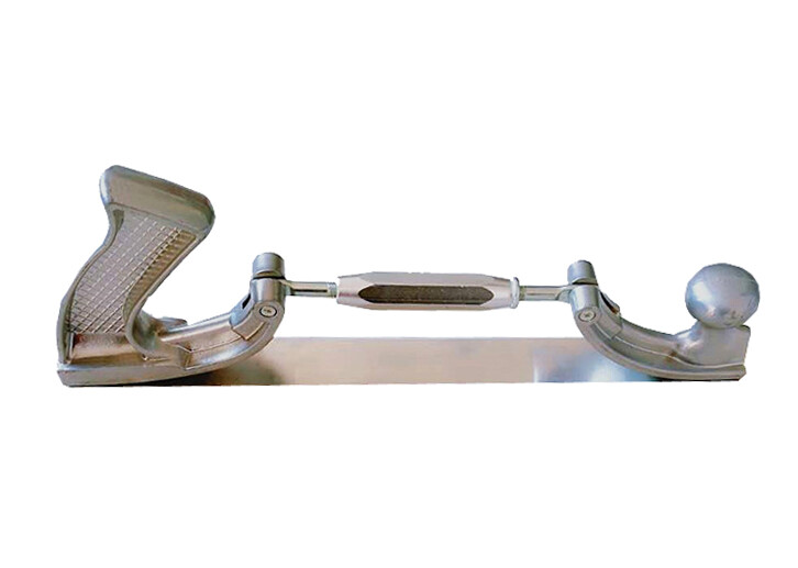 TECHTONGDA Adjustable Body File Holder with 10 Teeth Flat Body File