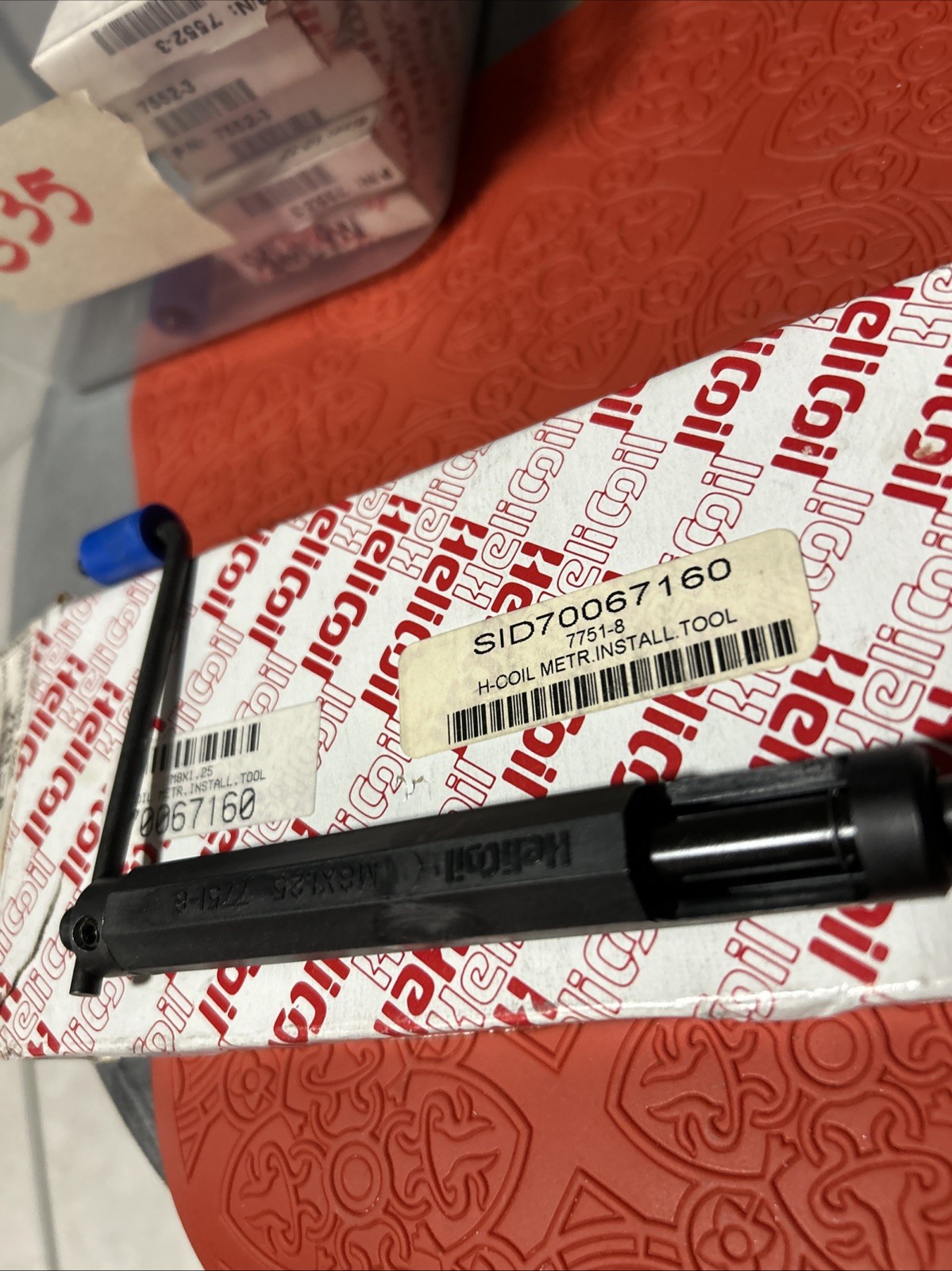 Helicoil 7751-8; (M8 x 1.25); Hand Installation Tool (G35)