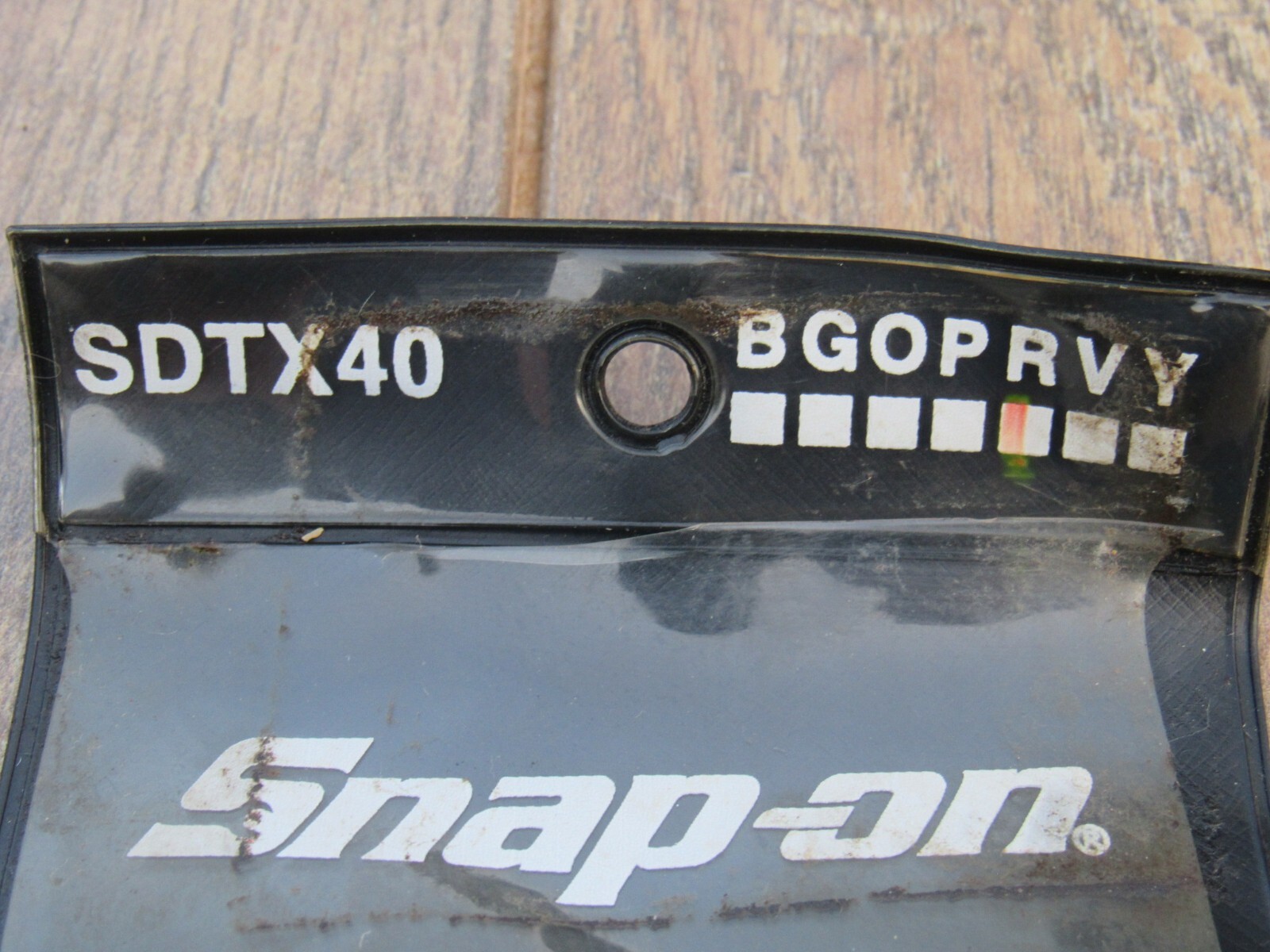 SNAP ON BLACK PAK562260 STORAGE HOLDER POUCH FOR SDTX40 RED MINI TORX SET SDTX