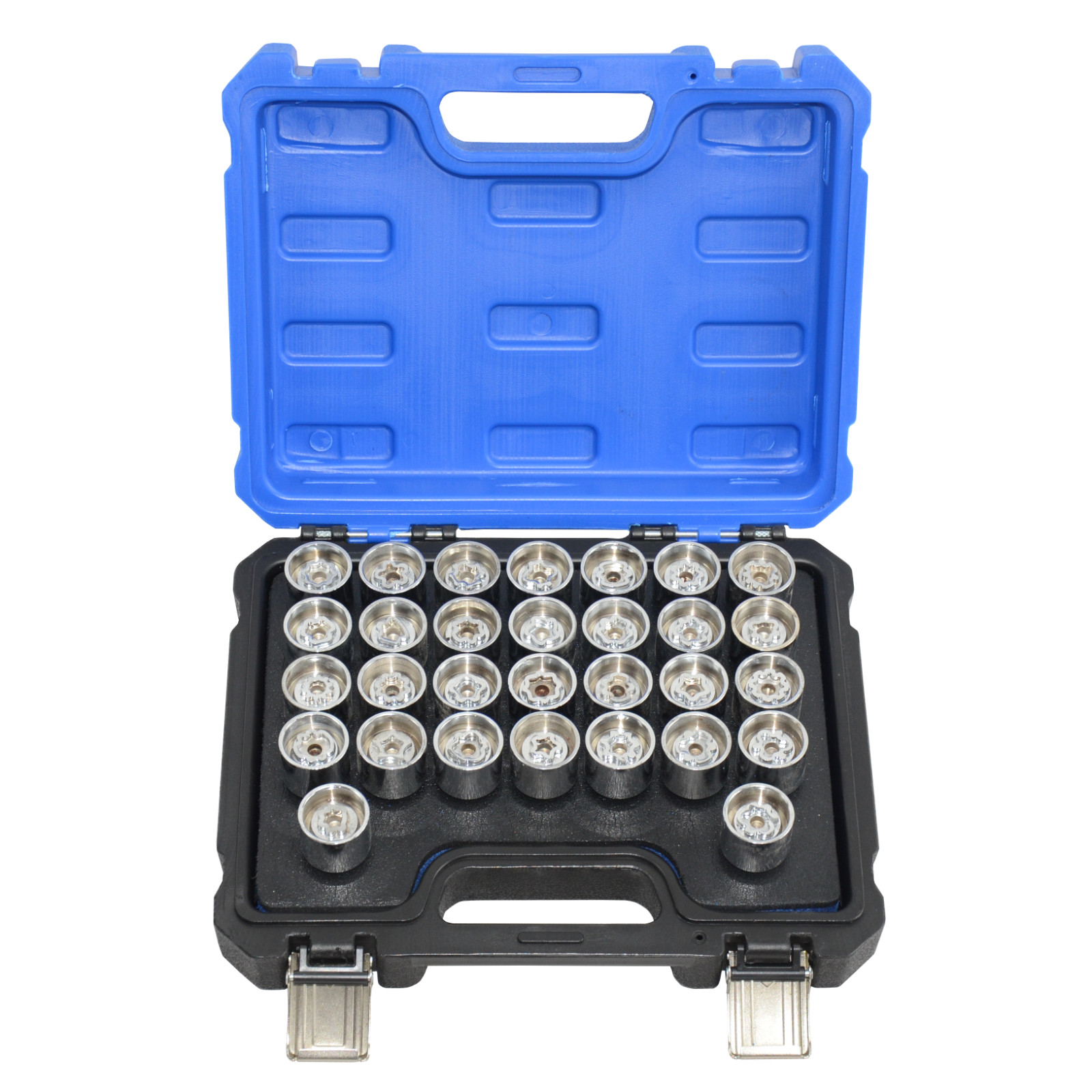 30PCS Wheel Locking Anti-Theft Screws Removal Install Sockets Tool Set for Benz