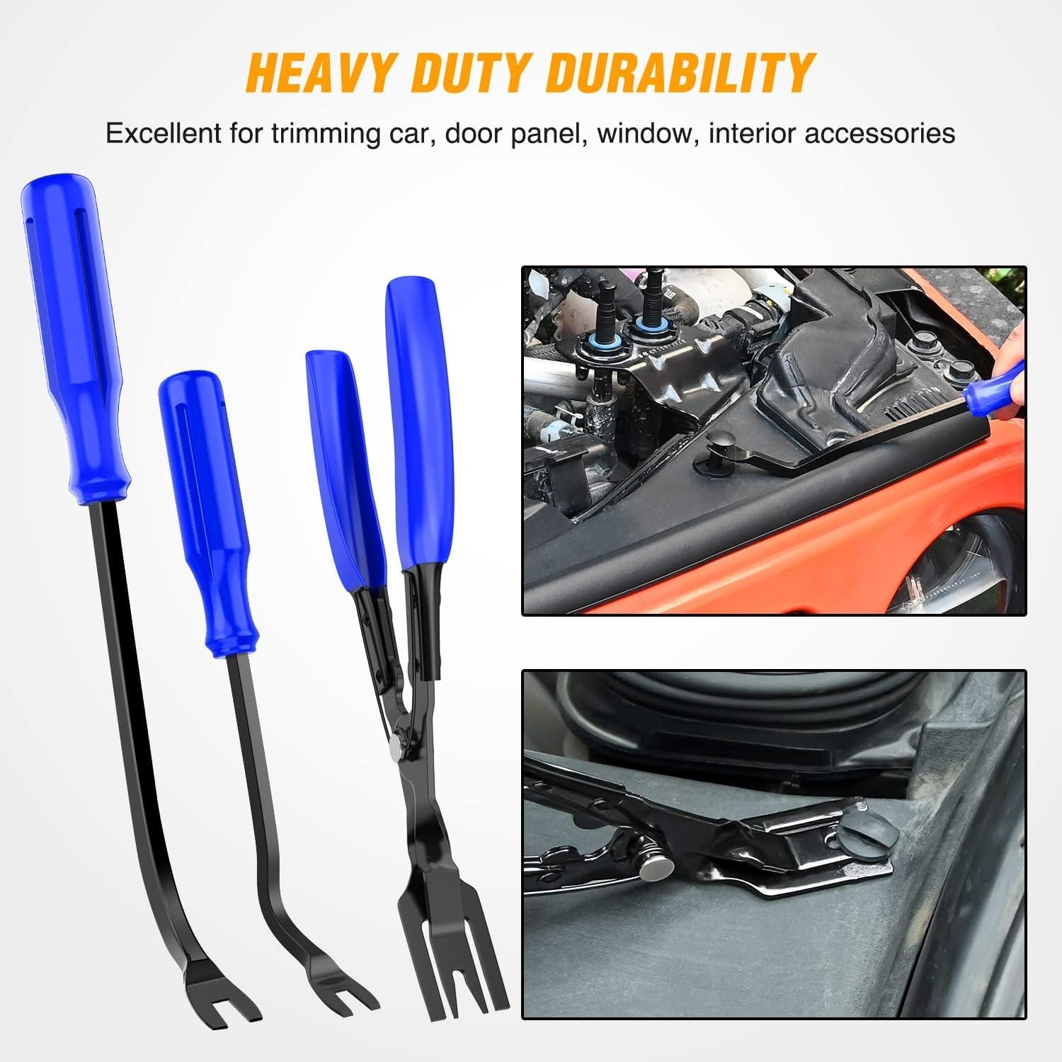 238Pcs Trim Removal Tool, Auto Push Pin Bumper Retainer Clip Set Fastener Ter…