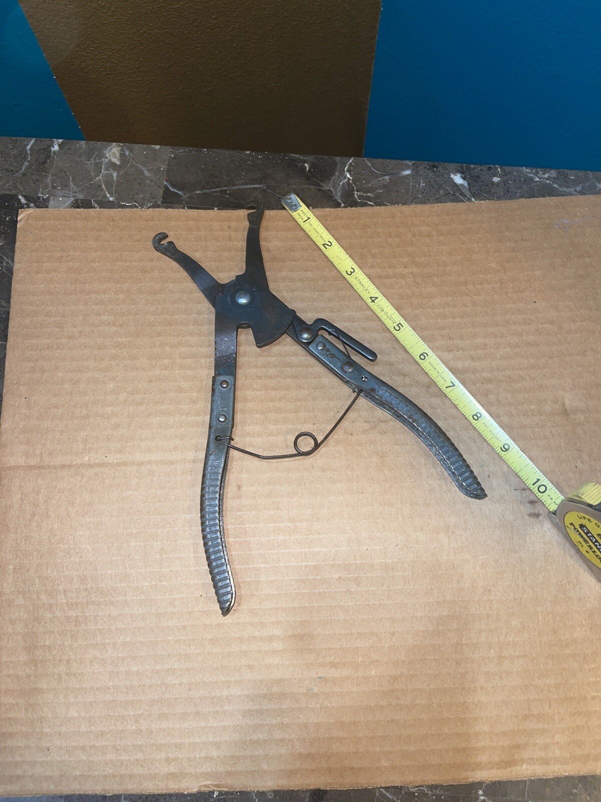 K-D Tools USA No 850H Ratcheting Piston Ring Compression Pliers – No Bands KD