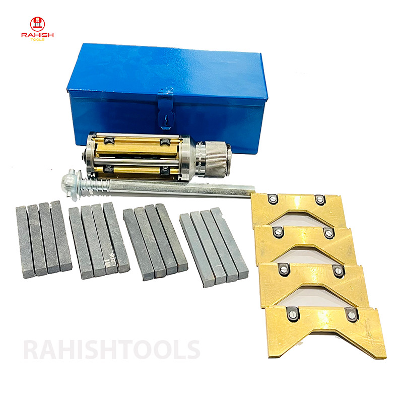 Cylinder Engine Hone Kit 2-1/2″ To 5-1/2″ Honing Machine + 4 Grit Stones
