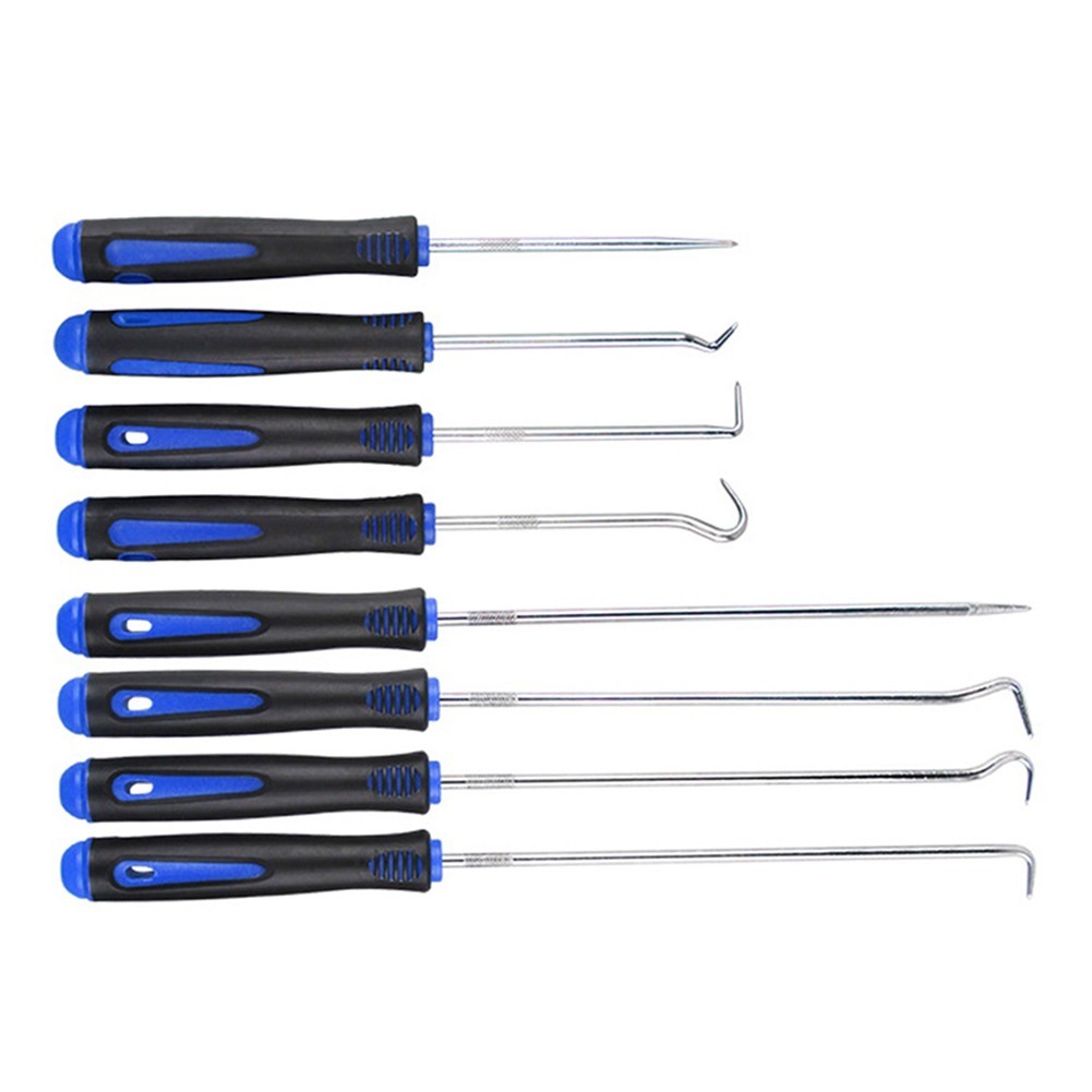 Automotive Hook Puller Tool Set 8pcs for Trim Removal and Hose Sealing