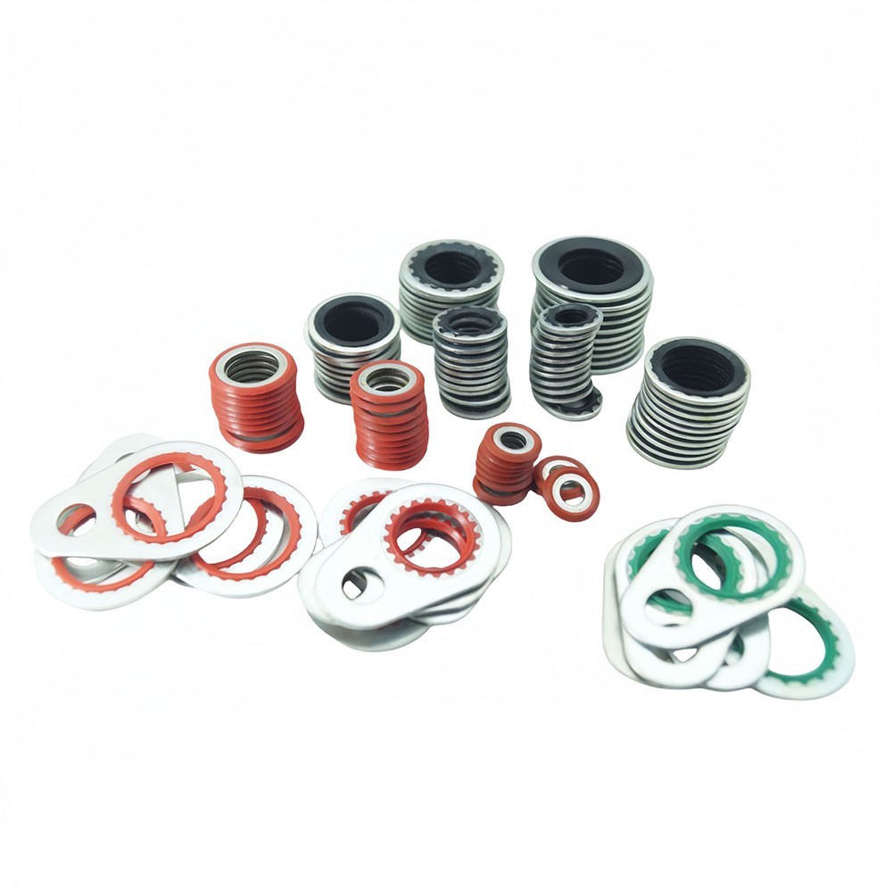 Car Air Conditioning Seals AC Compressor Gasket Kit Robust Metal And Rubber