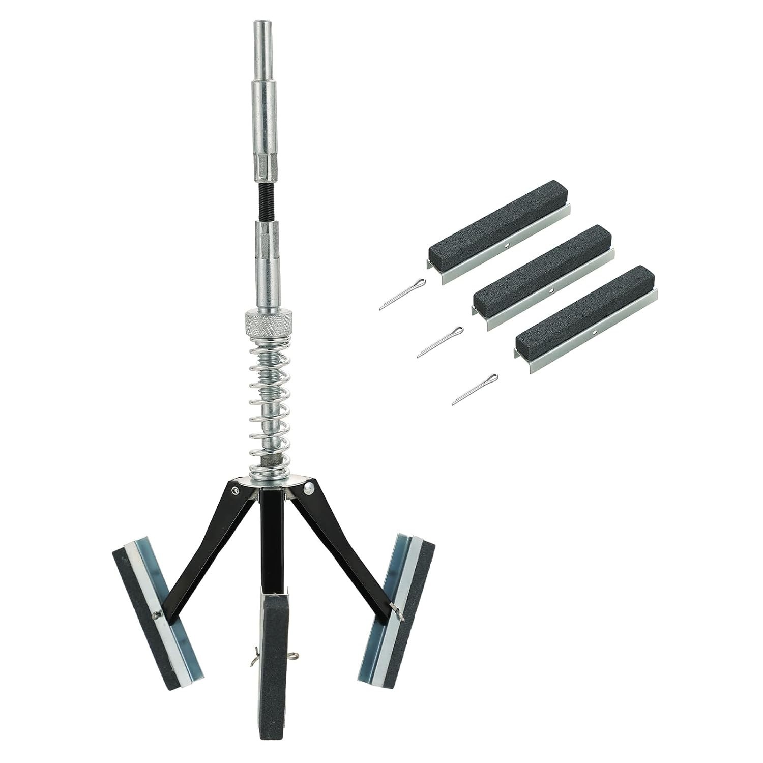 Engine Cylinder Hone with 3 Adjustable Stones | 1-1/4″ to 3-1/2″ Size