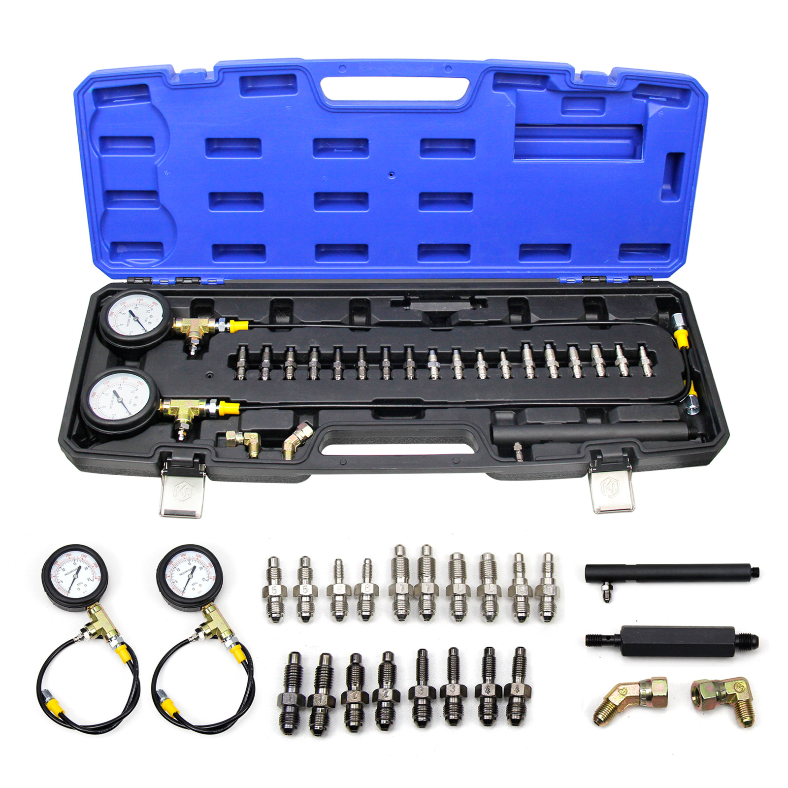 Universal Brake Pressure Gauge, 0-3500PSI, Brake System Test Diagnostic Tool