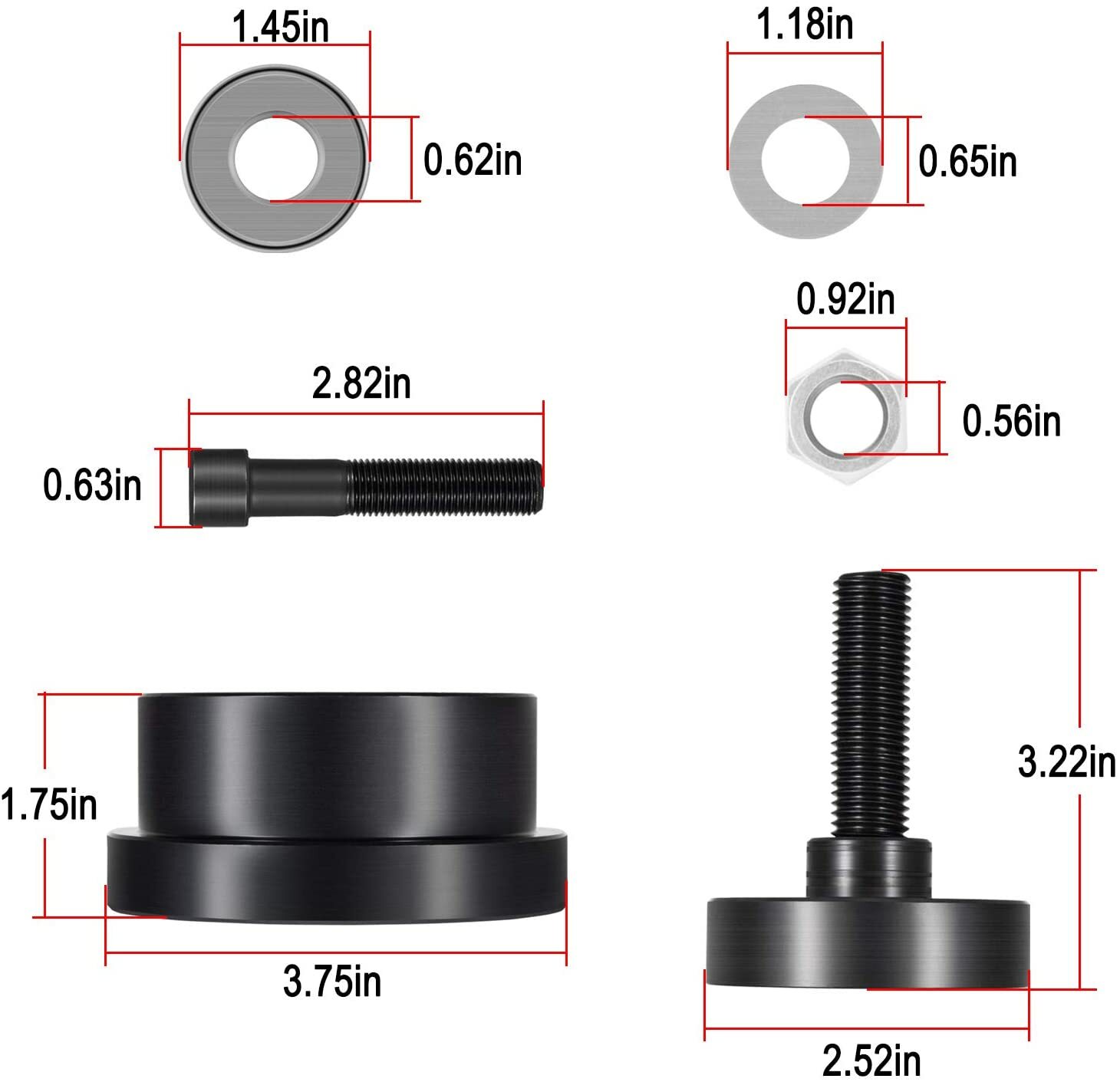 Crankshaft Front Seal Installer 3031259 and Rear Main Seal Installer Tool 303770