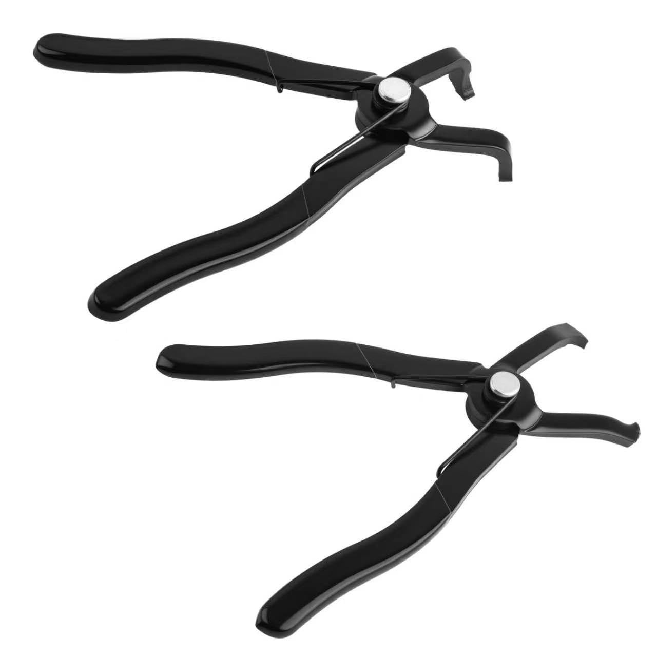 Car Push Pin Removal Tool Set 2PCS Angled Pliers for Trim & Bumper Clips