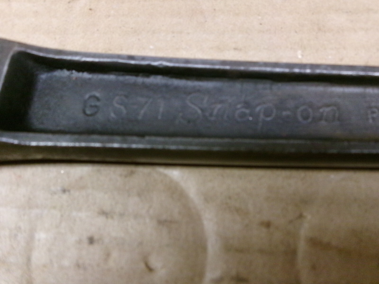 Snap-on USA 1/2″ Drive Black Oxide Finish Ratchet No GS-71
