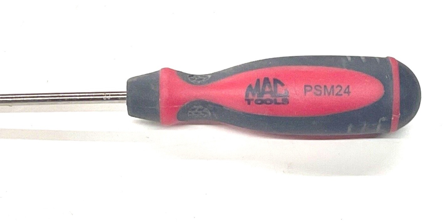 MAC TOOLS MINI HOOK PICK, RED & BLACK HANDLES, PSM24