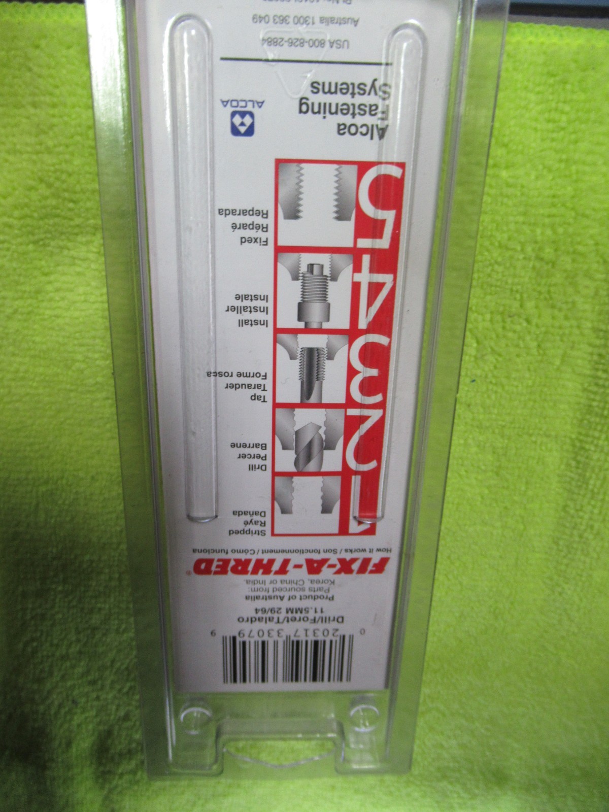 FIX-A-THRED 33079 THREAD REPAIR SYSTEM UNC 7/16-14 LIKE HELICOIL 5521-7