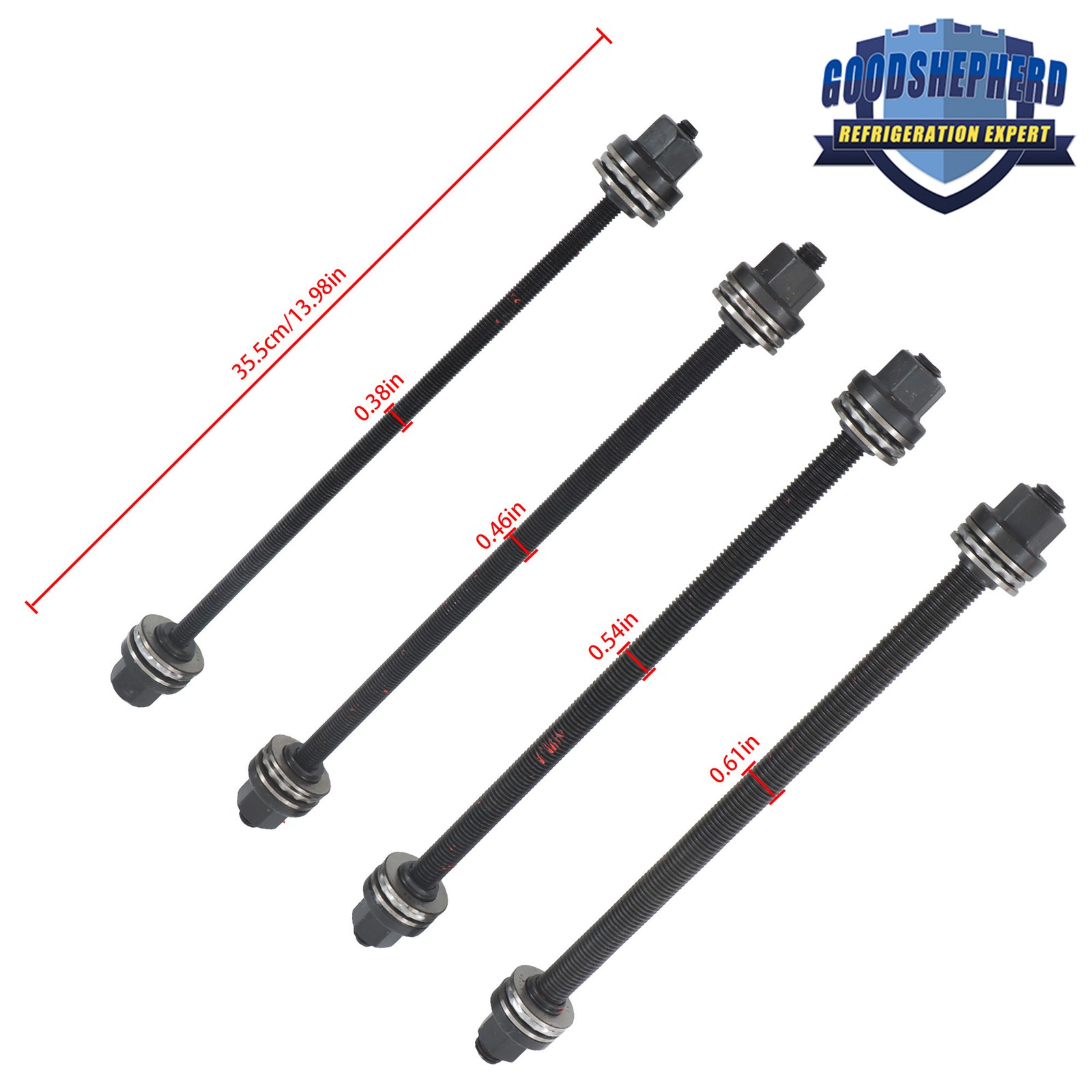 28pcs Pull and Press Sleeve Kit Steel Bush Bearing Removal Installation Tool Set