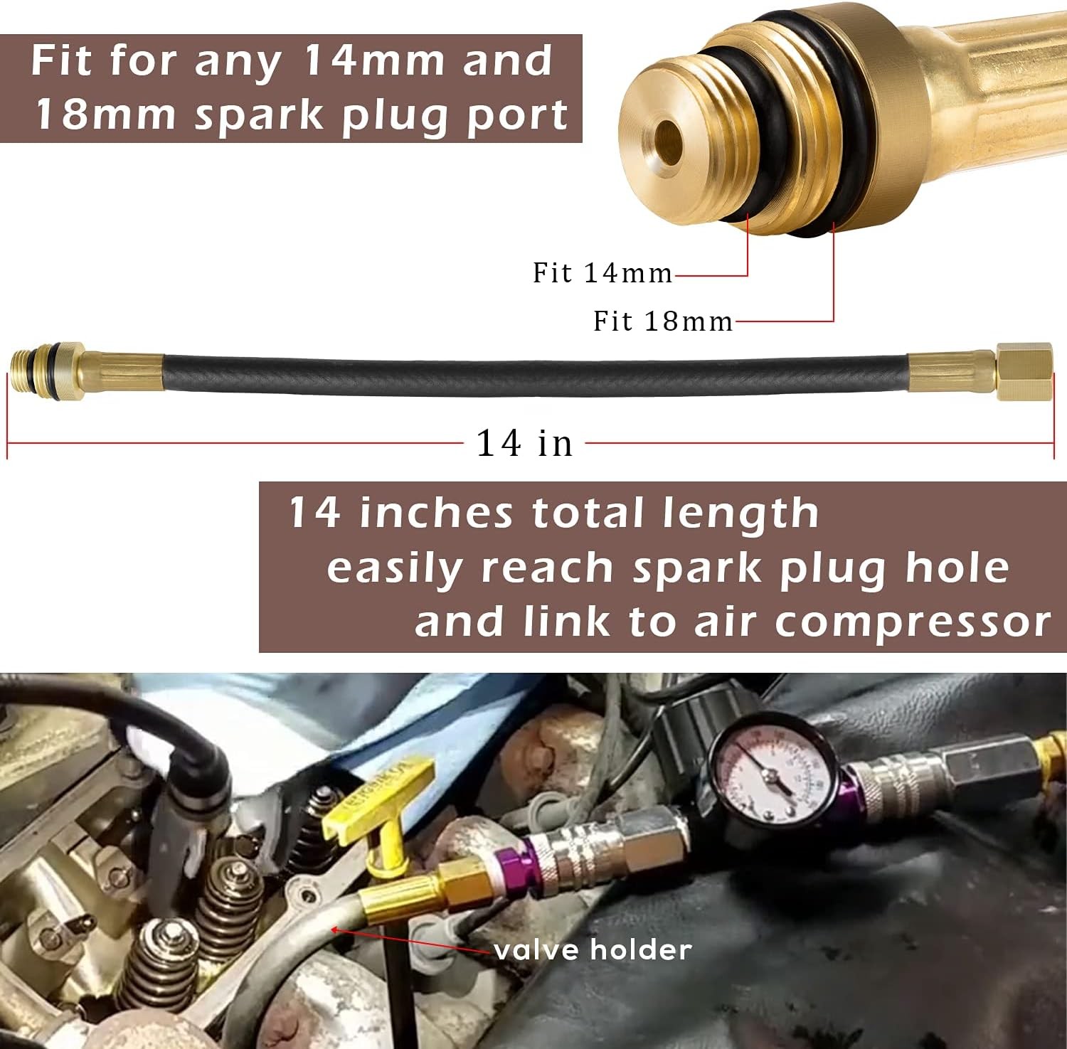 36050 Valve Keeper Remover / 19700 Valve Holder + HW0107 Valve Stem Seal Pliers