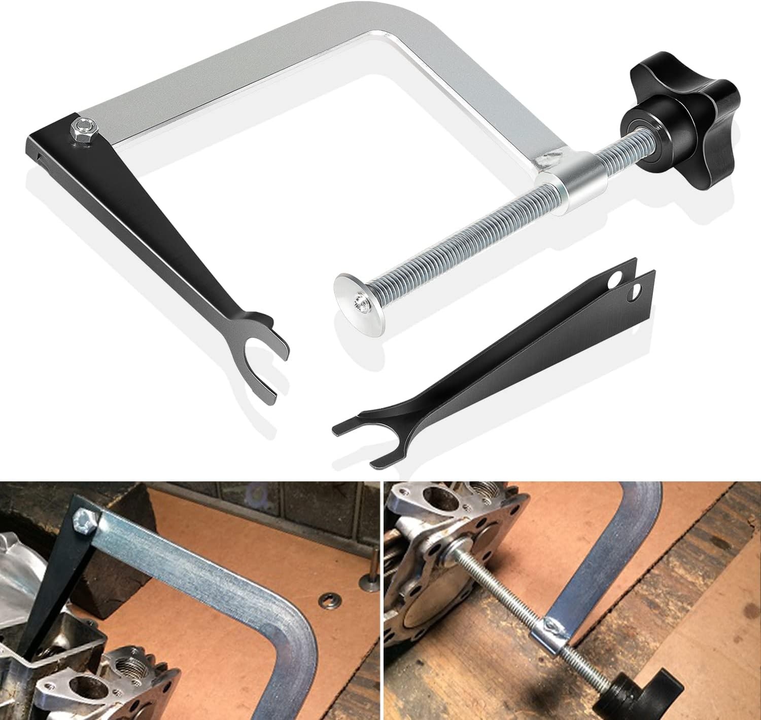 Small Engine Valve Spring Compressor Tool Works on Springs 3/4″ to 1-1/16″…