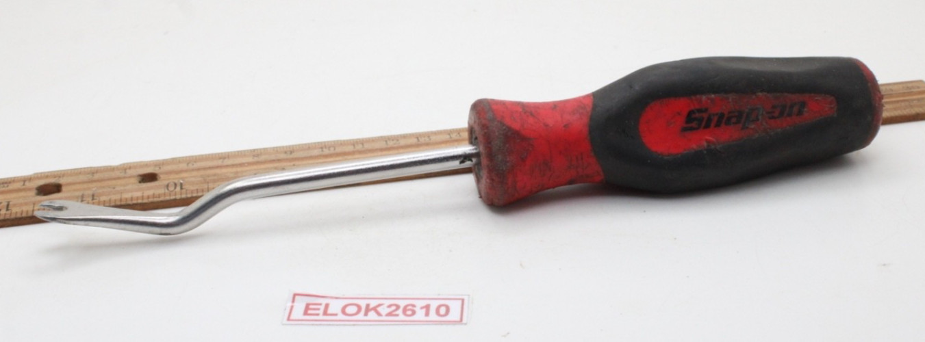 Snap-on ASG186BR Red/Black Soft Grip 10” Trim Pad Removal Tool USA