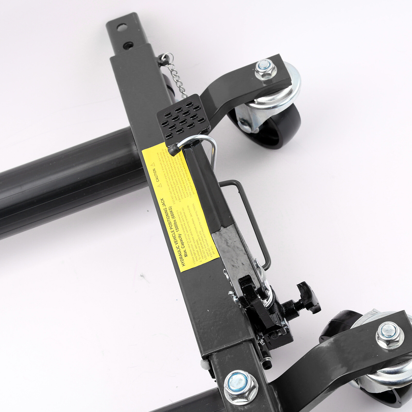 4-PC Hydraulic Car Dollies 12″ Wheel Lift Positioning Jack Auto Dolly Hoist Set