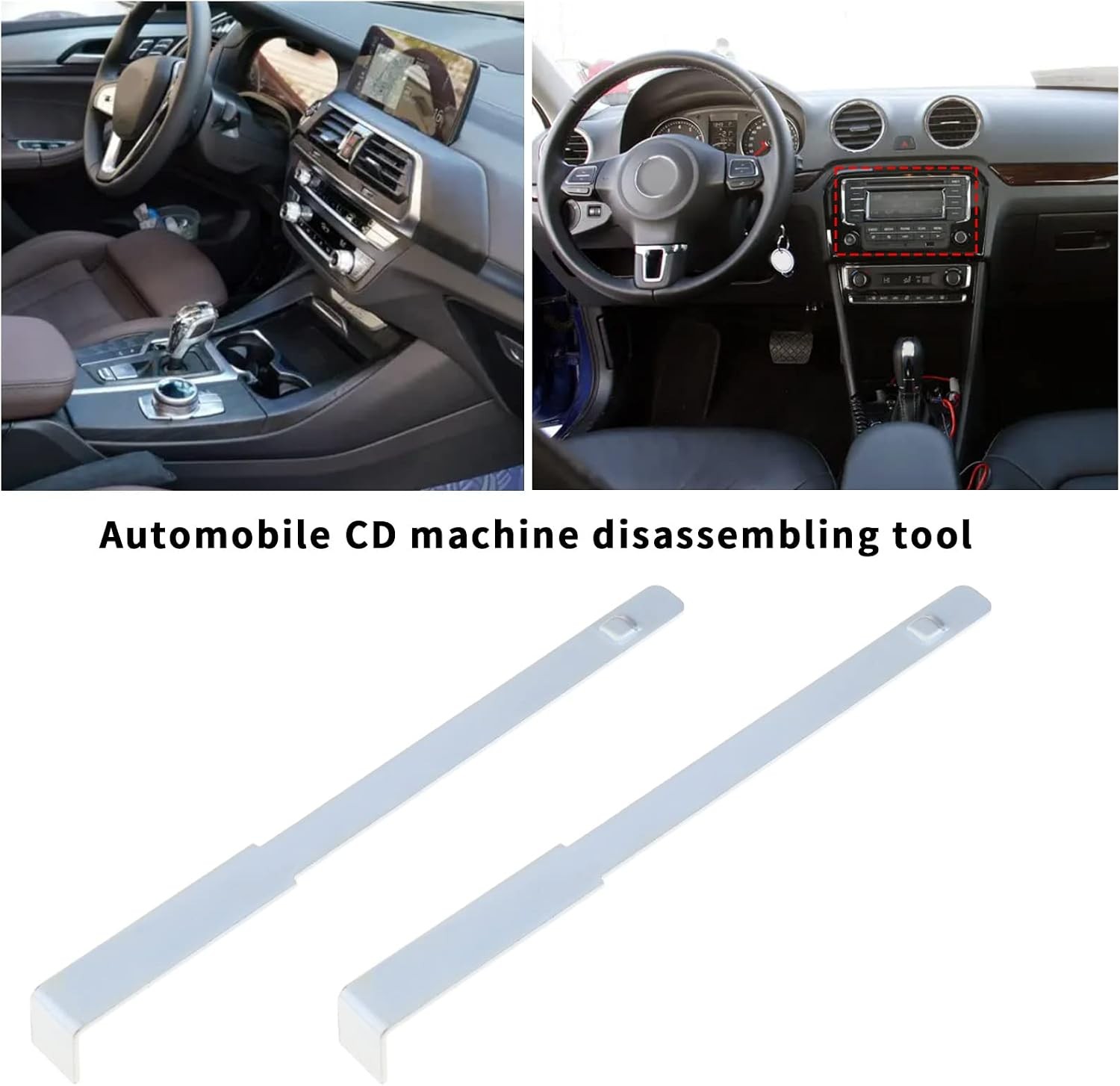 4Pcs Pioneer Head Radio Car Stereo Removal Tool Key 104×8.5mm