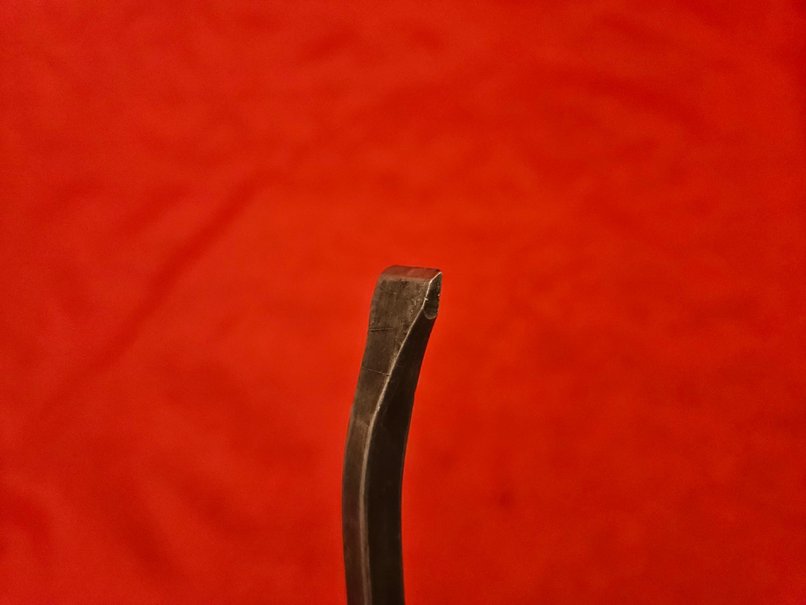 Snap-on SPB8A 7.5″ Curved Head Pry Bar Prybar Black Hard Handle USA S9
