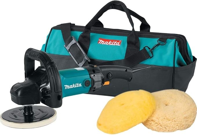 Makita 9237CX3 7″ Variable Speed Polisher Sander Kit 10 Amp Soft Start