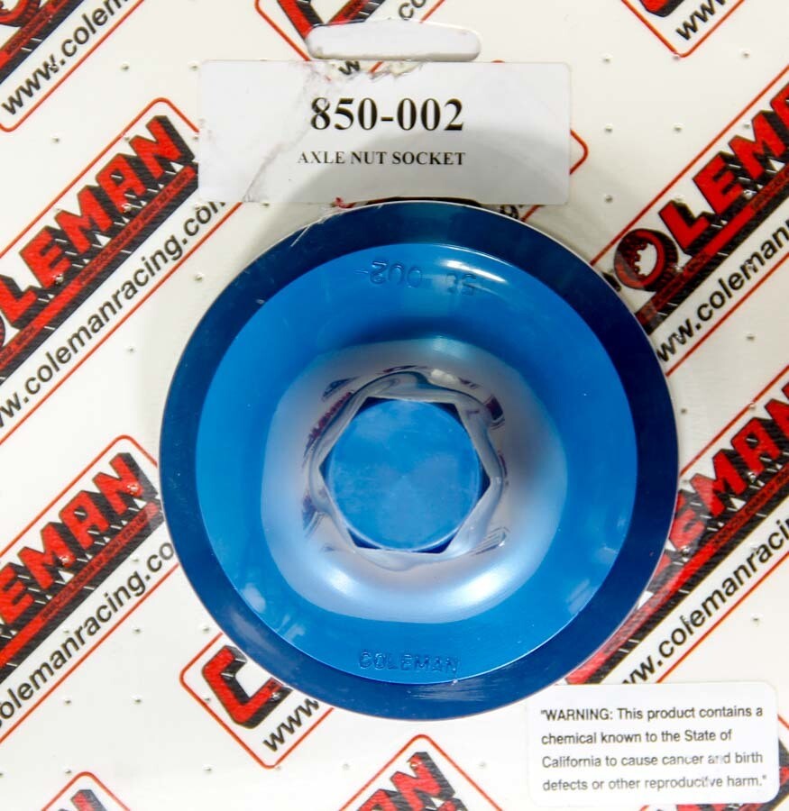 Spindle Nut Socket SCP/ GN TAB STYLE COLEMAN RACING PRODUCTS 850-002