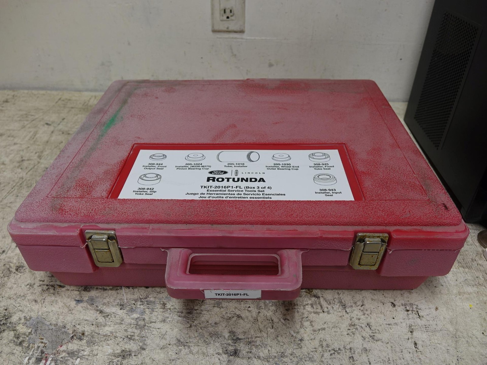 Ford Rotunda OTC TKIT-2016P1-FL Box 3 Dana Axle Tool Set ~ Incomplete