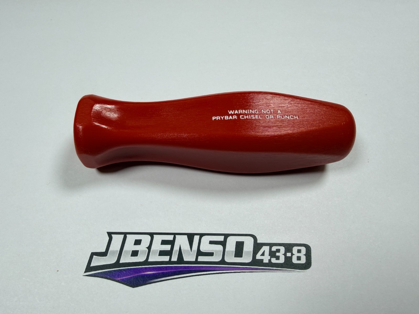 Snap-on Tools USA NEW RARE RED Medium Replacement Handle Hard Grip