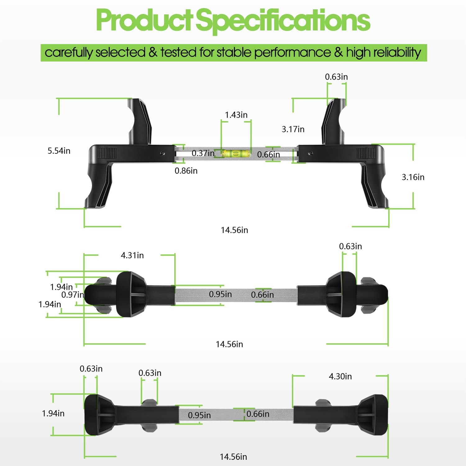 For Passenger Cars Vans & Trucks, ATD-3100 Steering Wheel Level Alignment Tool