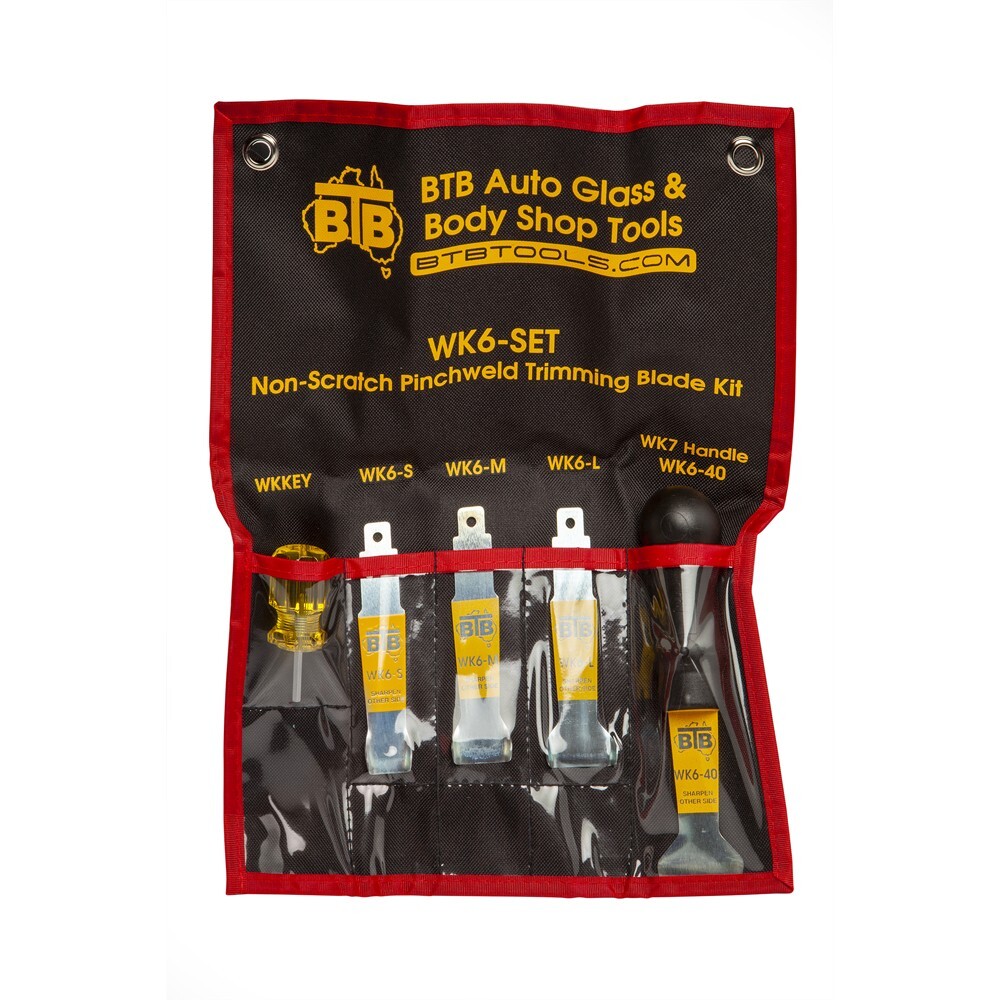 BTB Pinchweld Preparation Kit WK6SET – Glass Urethane Adhesive Trimming