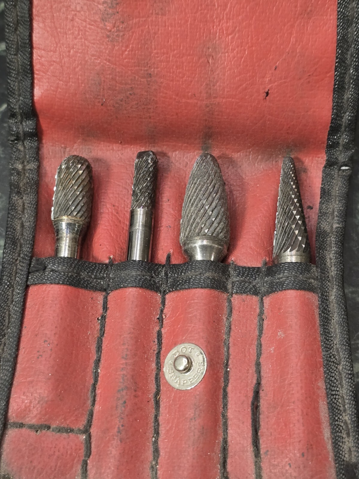 Mac Tools USA Deburring Bit Rotary Tip Edge Carbide Mechanic Metal Burr Set CB4S